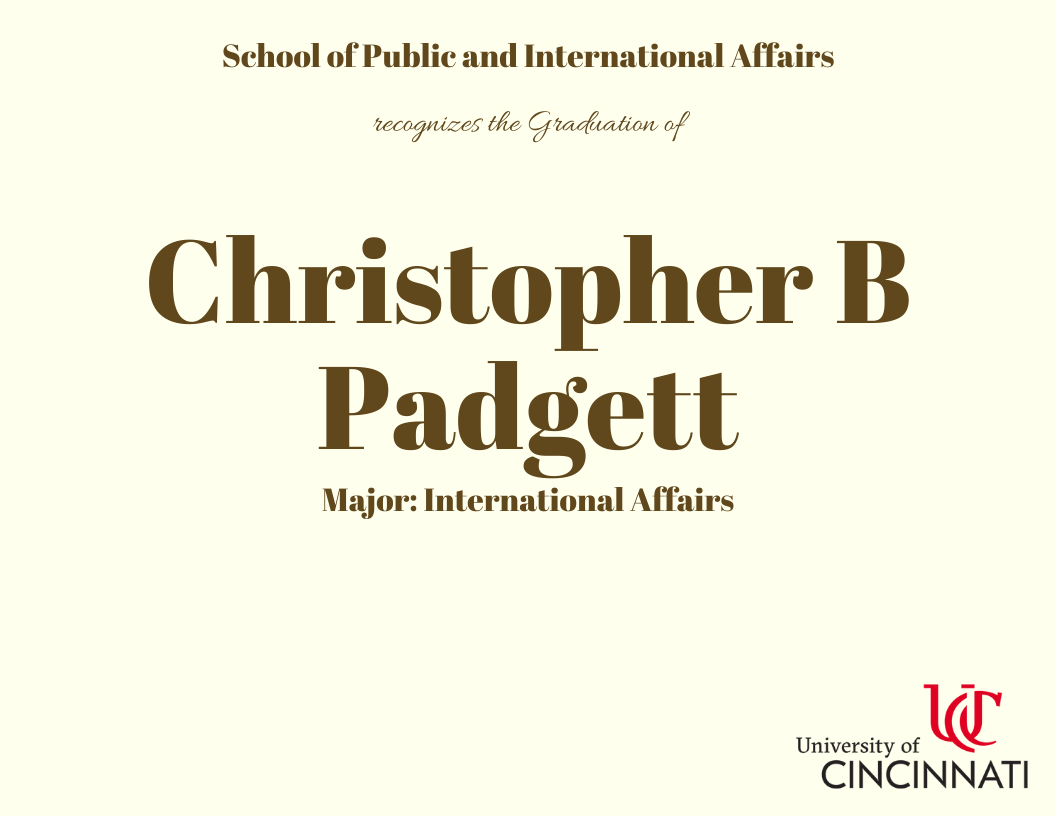 Christopher B Padgett